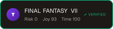 FINAL FANTASY VII — Sifter score