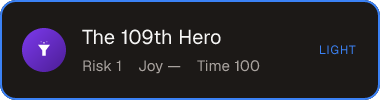 The 109th Hero — Sifter score