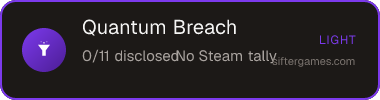 Quantum Breach — Sifter score