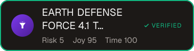EARTH DEFENSE FORCE 4.1 The Shadow of New Despair — Sifter score