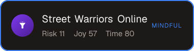 Street Warriors Online — Sifter score