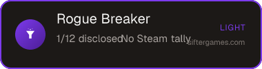 Rogue Breaker — Sifter score