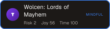 Wolcen: Lords of Mayhem — Sifter score