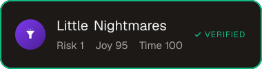 Little Nightmares — Sifter score