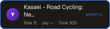 Kassei - Road Cycling: Next Season — Sifter score