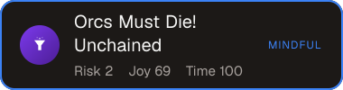 Orcs Must Die! Unchained — Sifter score