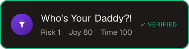 Who's Your Daddy?! — Sifter score