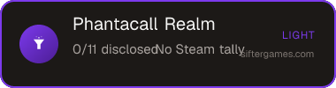 Phantacall Realm — Sifter score