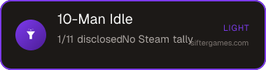 10-Man Idle — Sifter score