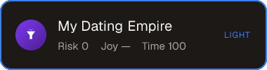 My Dating Empire — Sifter score