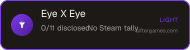 Eye X Eye — Sifter score
