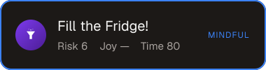 Fill the Fridge! — Sifter score