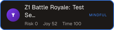 Z1 Battle Royale: Test Server — Sifter score