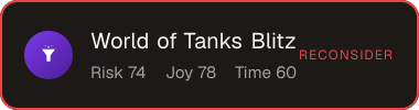 World of Tanks Blitz — Sifter score