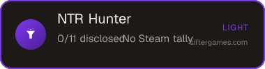 NTR Hunter — Sifter score