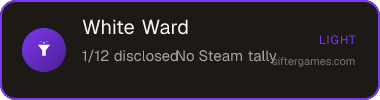White Ward — Sifter score