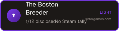 The Boston Breeder — Sifter score