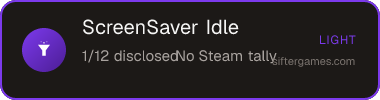 ScreenSaver Idle — Sifter score