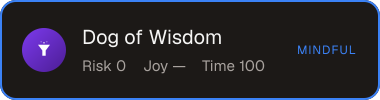 Dog of Wisdom — Sifter score