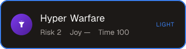 Hyper Warfare — Sifter score