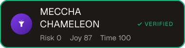 MECCHA CHAMELEON — Sifter score