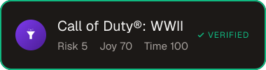 Call of Duty®: WWII — Sifter score