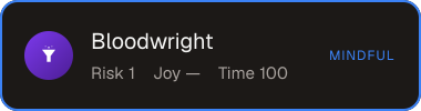 Bloodwright — Sifter score