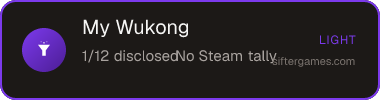 My Wukong — Sifter score
