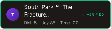 South Park™: The Fractured But Whole™ — Sifter score