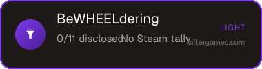 BeWHEELdering — Sifter score