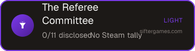 The Referee Committee — Sifter score