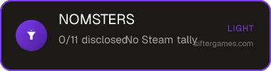 NOMSTERS — Sifter score