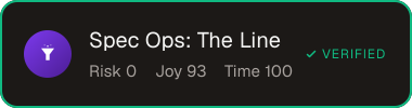Spec Ops: The Line — Sifter score
