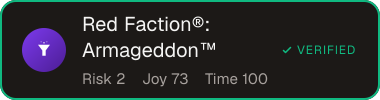 Red Faction®: Armageddon™ — Sifter score