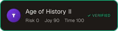 Age of History II — Sifter score
