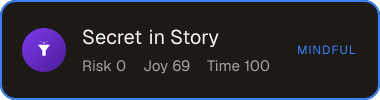 Secret in Story — Sifter score