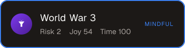 World War 3 — Sifter score