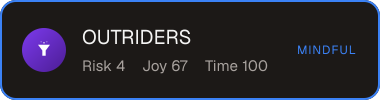 OUTRIDERS — Sifter score