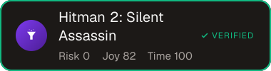 Hitman 2: Silent Assassin — Sifter score