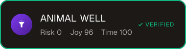 ANIMAL WELL — Sifter score