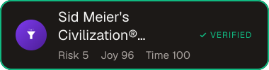Sid Meier's Civilization® V — Sifter score