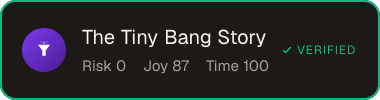 The Tiny Bang Story — Sifter score