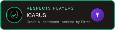 ICARUS — Respects Players seal