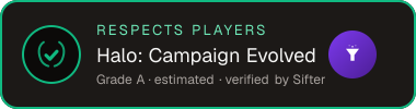 Halo: Campaign Evolved — Respects Players seal