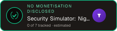 Security Simulator: Nightshift — no monetisation disclosed