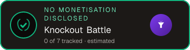 Knockout Battle — no monetisation disclosed