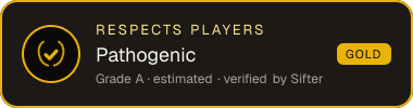 Pathogenic — Respects Players seal