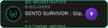 SENTO SURVIVOR : Slip, Grab, and Bathe in Glory! — no monetisation disclosed