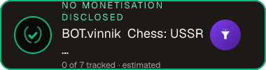 BOT.vinnik Chess: USSR vs the World — no monetisation disclosed
