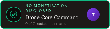 Drone Core Command — no monetisation disclosed